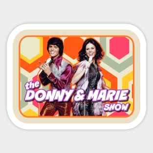 Donny & Marie Show Sticker